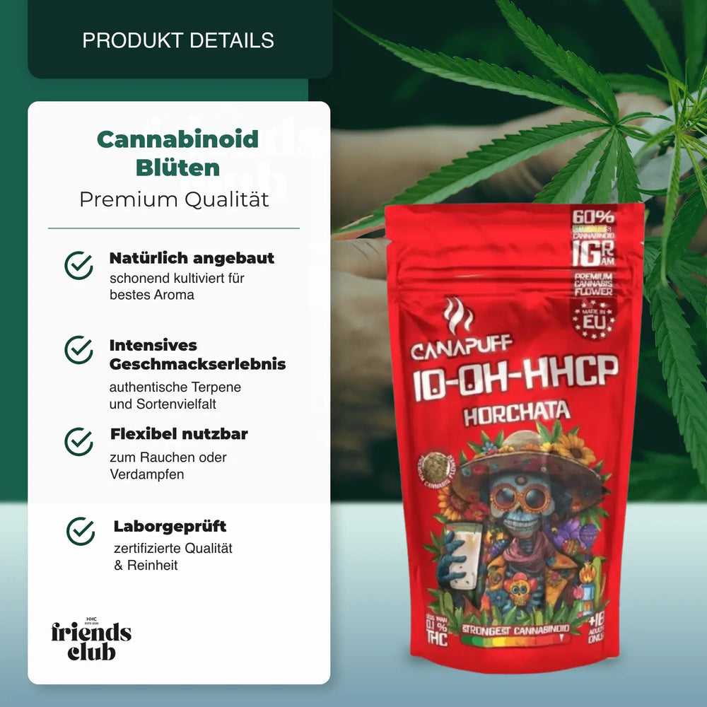 10-OH-P Blüten Horchata 60% - hhcfriends