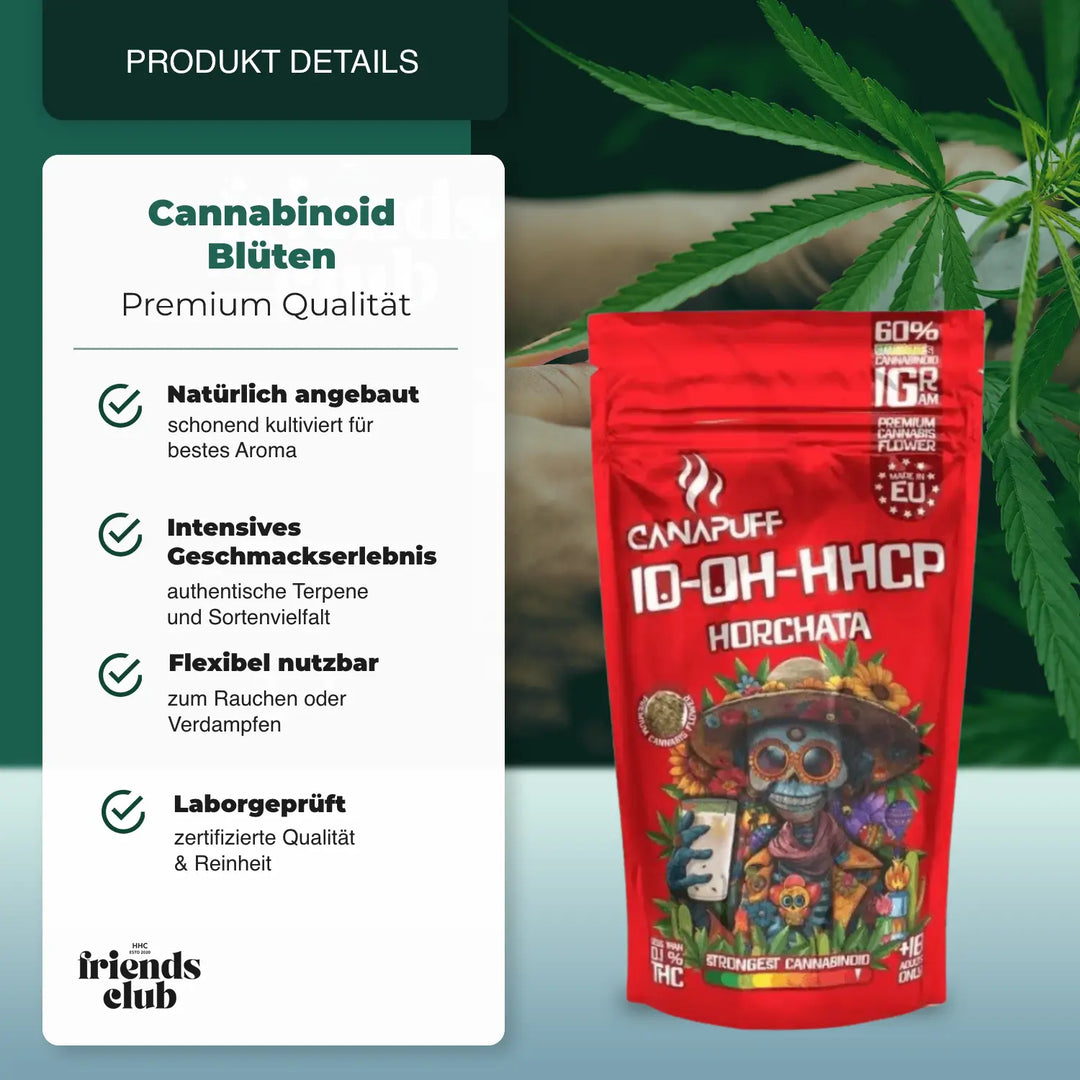 10-OH-P Blüten Horchata 60% - hhcfriends