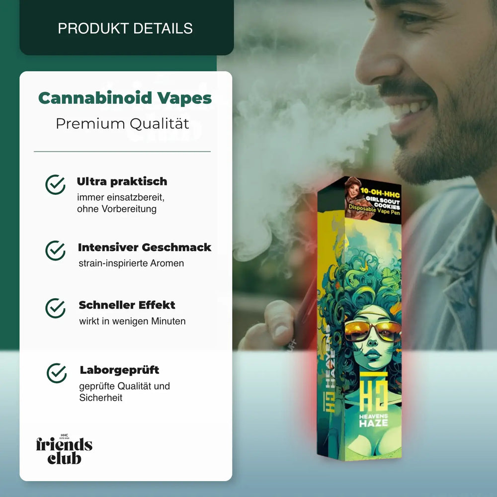 10-OH Vape Girl Scout Cookies 1ml - hhcfriends