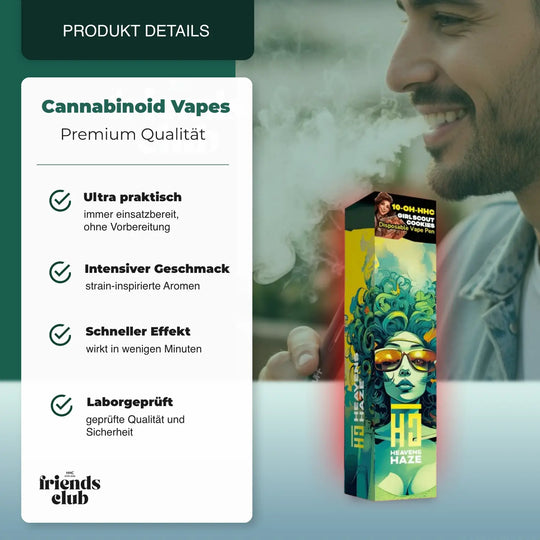 10-OH Vape Girl Scout Cookies 1ml - hhcfriends