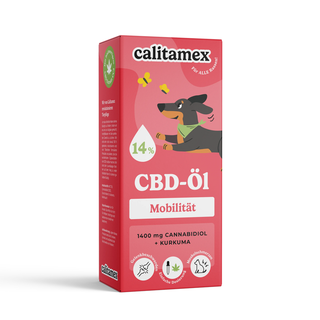 CBD-Öl Mobilität für Hunde 10ml-HHCFriends