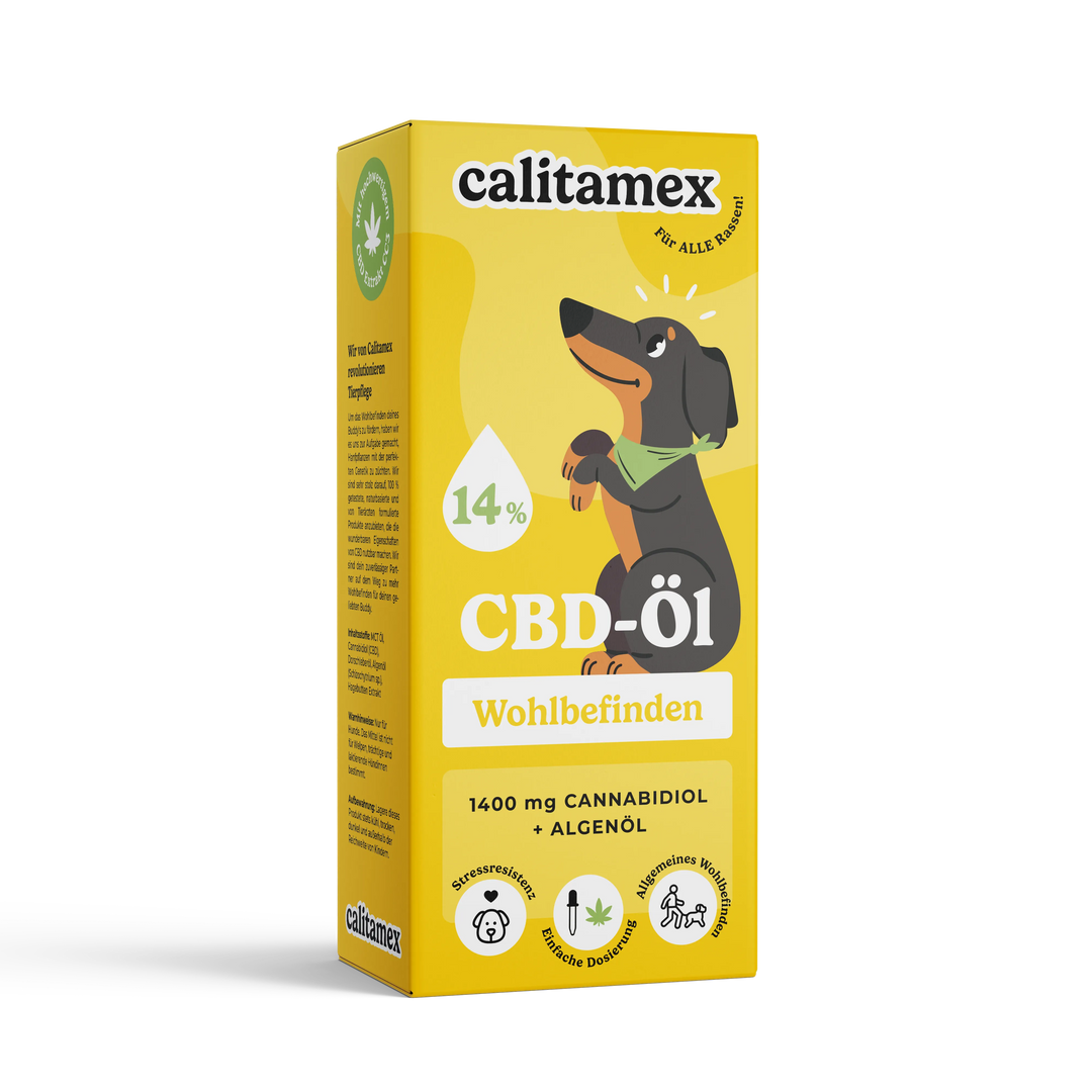 CBD-Öl Wohlbefinden für Hunde 10ml