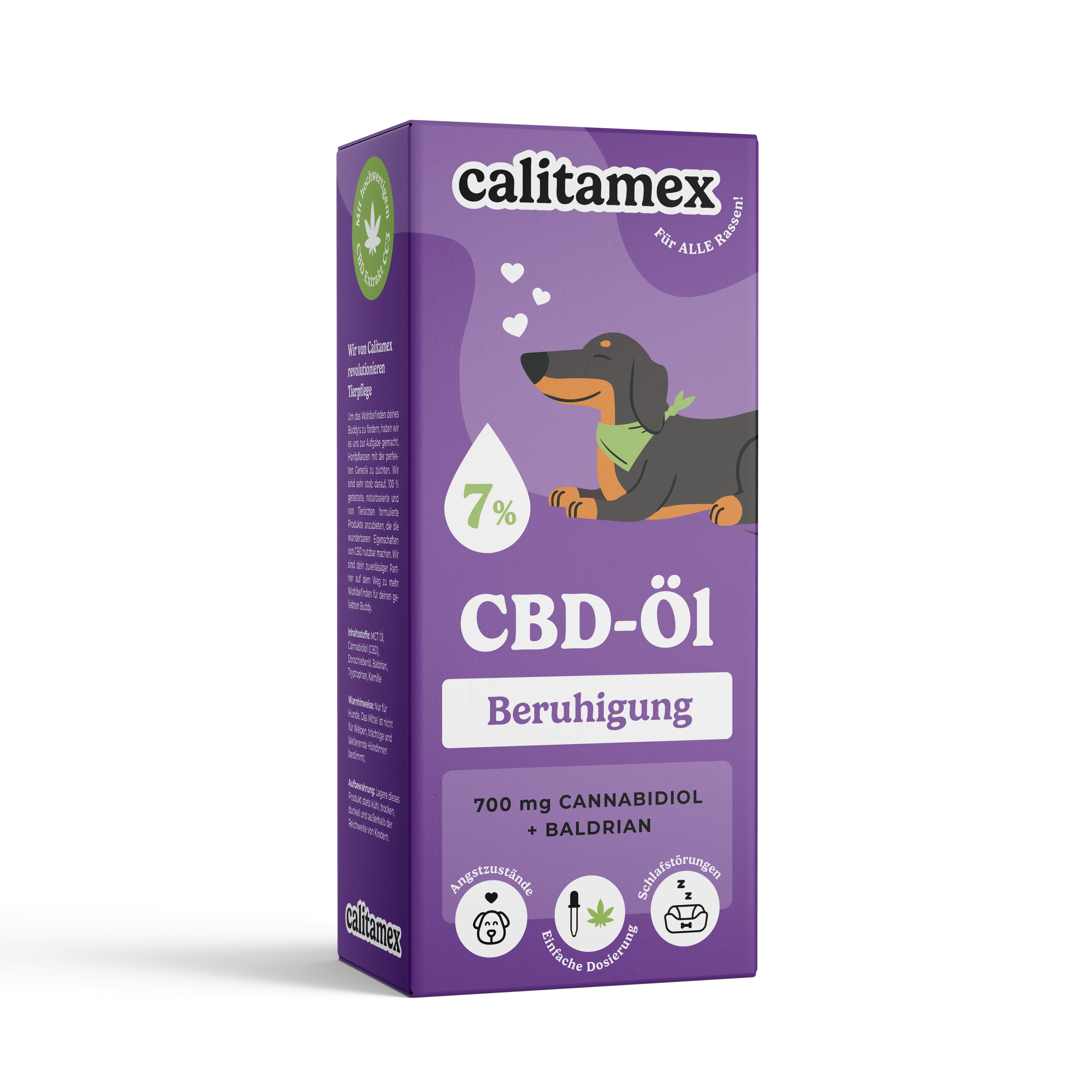 CBD-Öl Beruhigung für Hunde 10ml