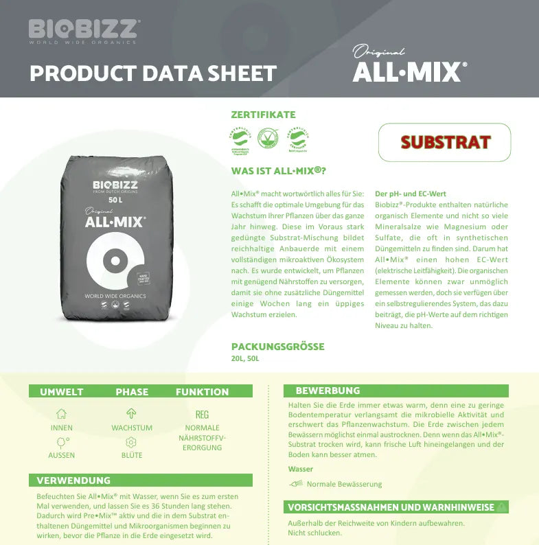 Bio Bizz All Mix-Smagro GmbH