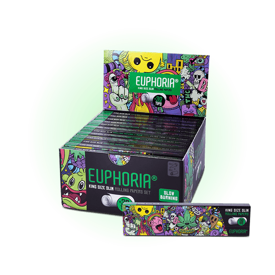 Euphoria Mystical Rolling Papers – Kingsize Slim + Filter-HHCFriends