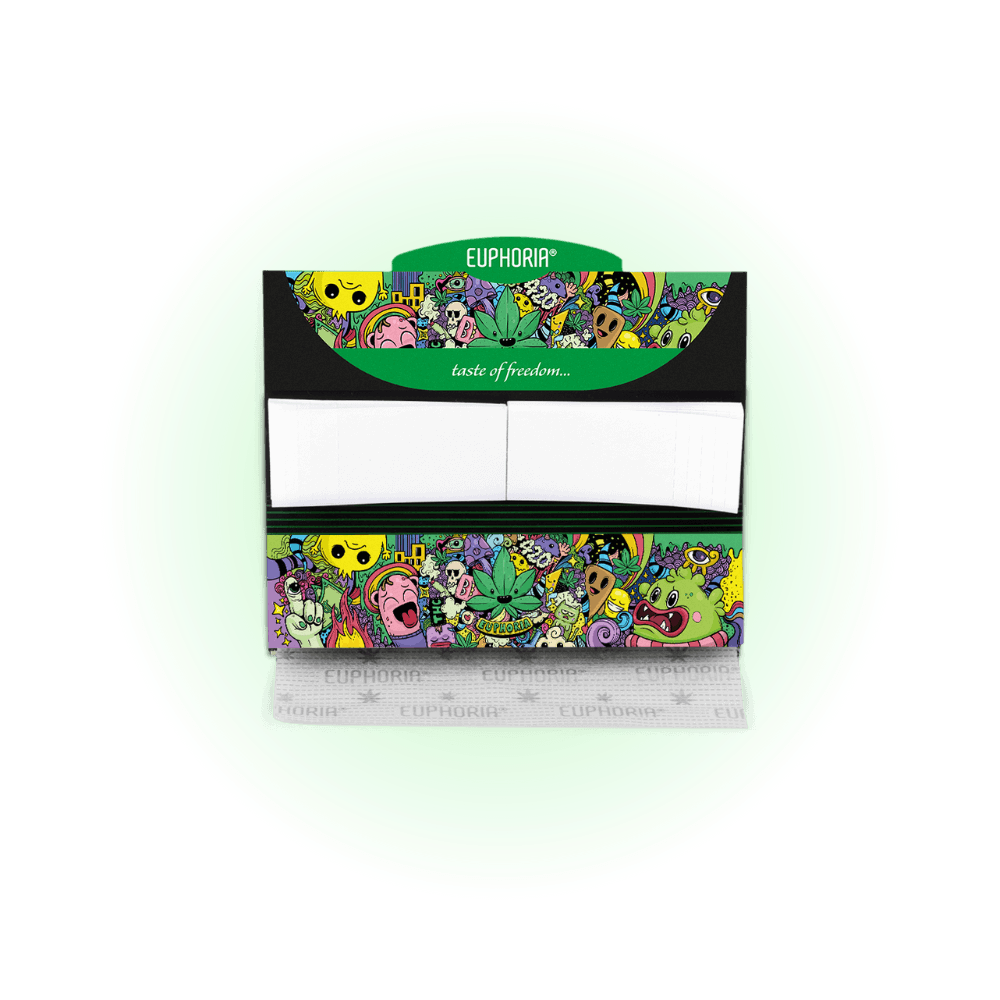 Euphoria Mystical Rolling Papers – Kingsize Slim + Filter-Smagro GmbH