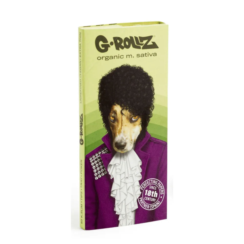 G-Rollz | Psychedelic-Roxy – 50 King Size Slim + 50 Tips-HHCFriends