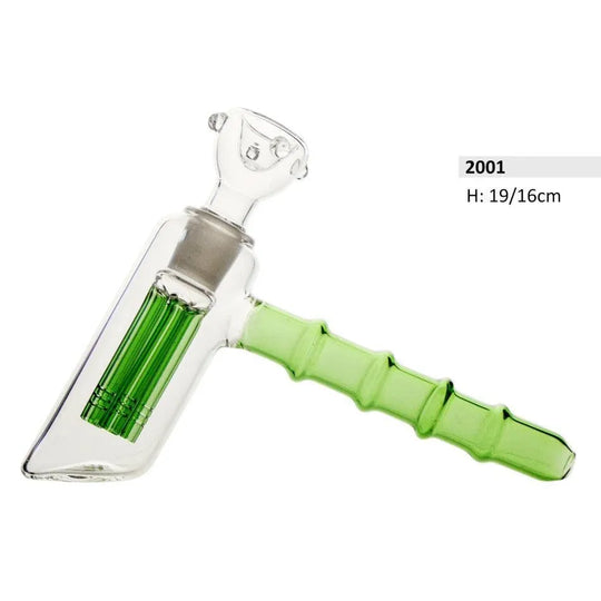 Hammer Glas Wasserpfeife mit Perkolator-HHCFriends