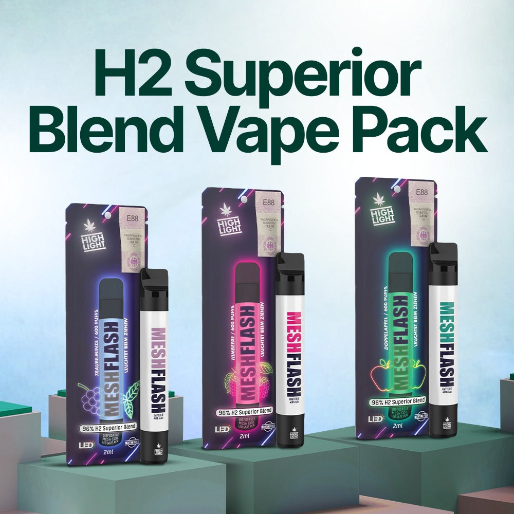 H2 Superior Blend Vape Pack