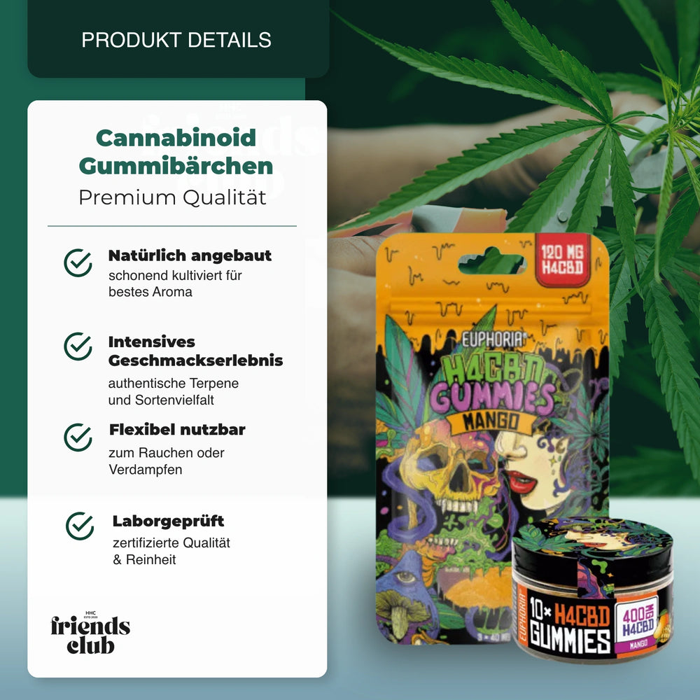 H4CBD Gummies Mango