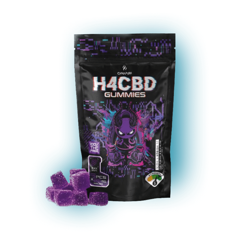 H4CBD Gummibärchen - Black Grape