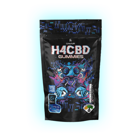 H4CBD Heidelbeere Gummibärchen