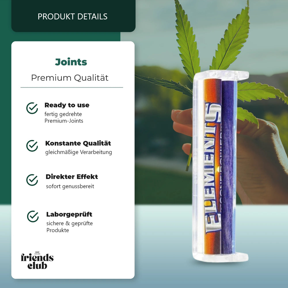 Elements Conische Zigaretten-/Joint-Drehmaschine KingSize 110 mm