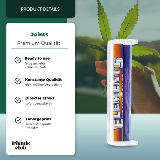 Elements Conische Zigaretten-/Joint-Drehmaschine KingSize 110 mm