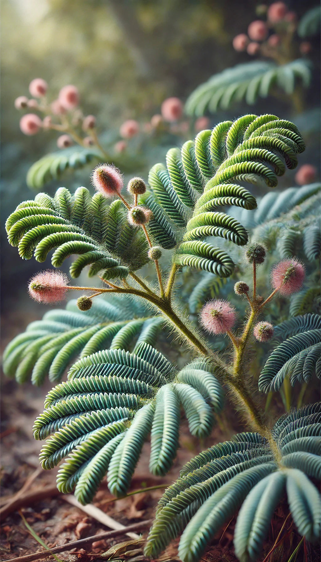 Mimosa Pudica in reiner Form