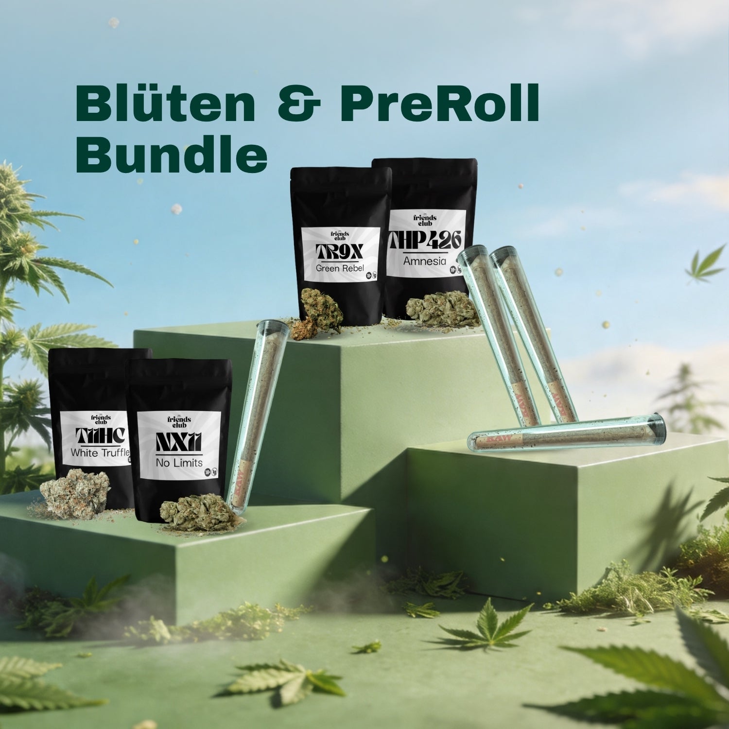 Friends Pre-Roll & Blüten Bundle