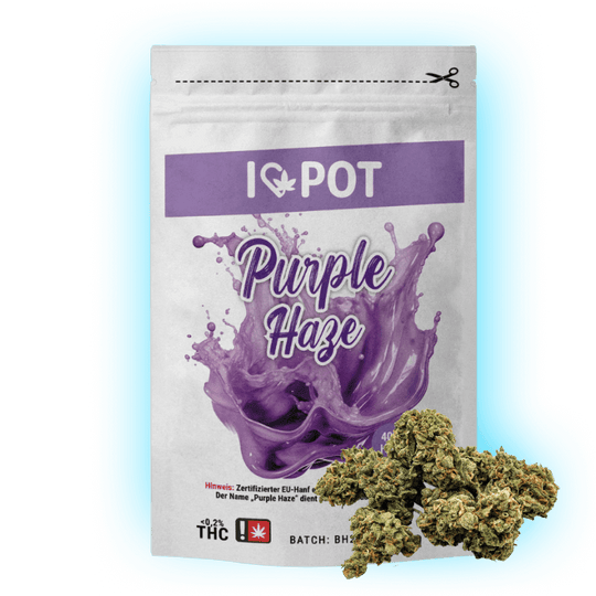 HHC Blüte Purple Haze 40%  I♡POT Blüten