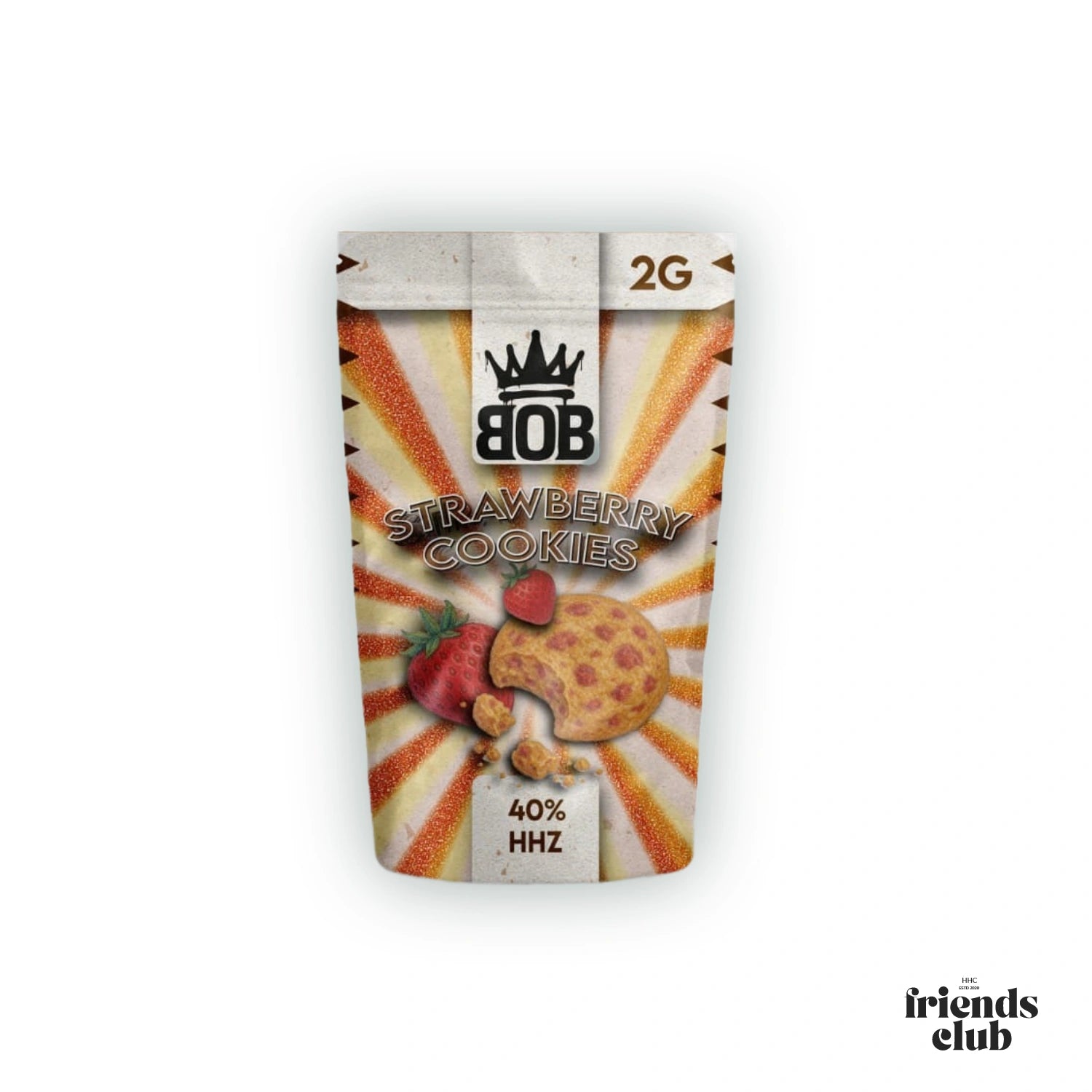 BOB HHZ Blüten Strawberry Cookies 40%