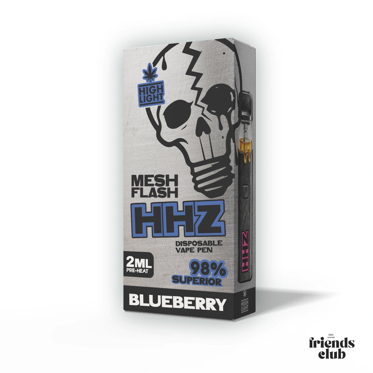 Highlight Meshflash HHZ Blueberry 2ml Highlight Meshflash HHZ Blueberry 2ml