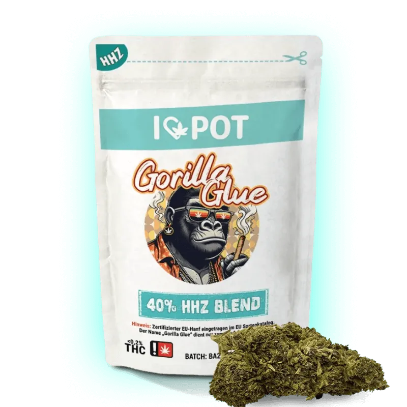 HHZ Blüte Gorilla Glue 40%-HHCFriends