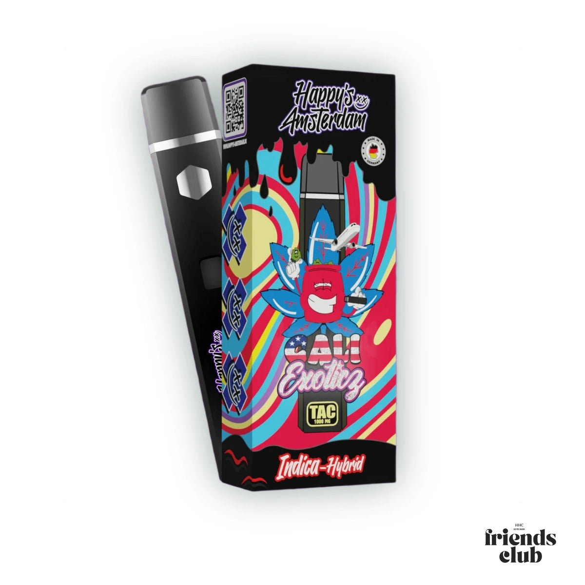 elfbar elfa master akku Happy's Amsterdam TAC Vape 1000mg main image 0