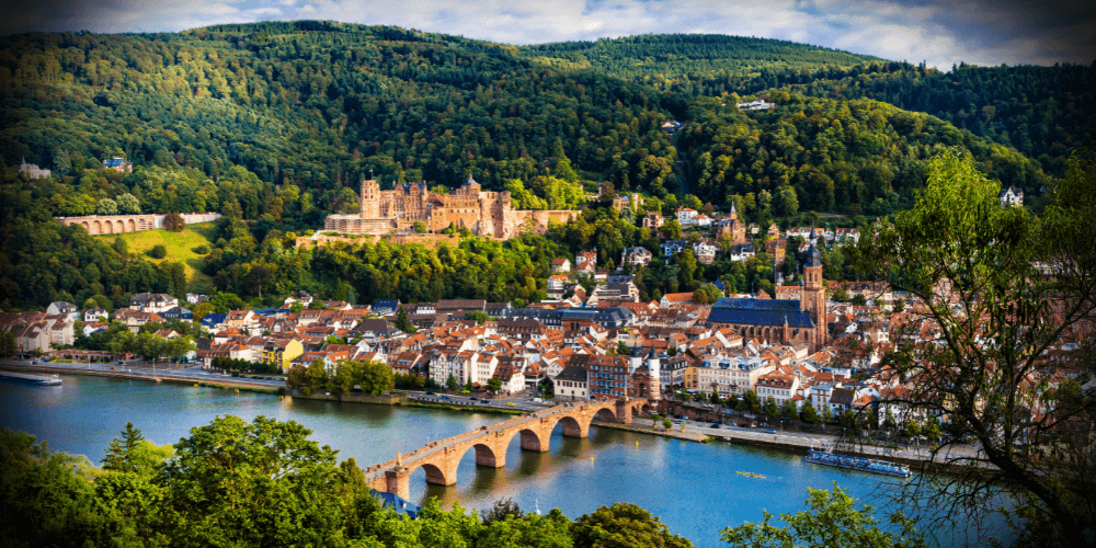 Heidelberg Stadtansicht mit Cannabisbezug