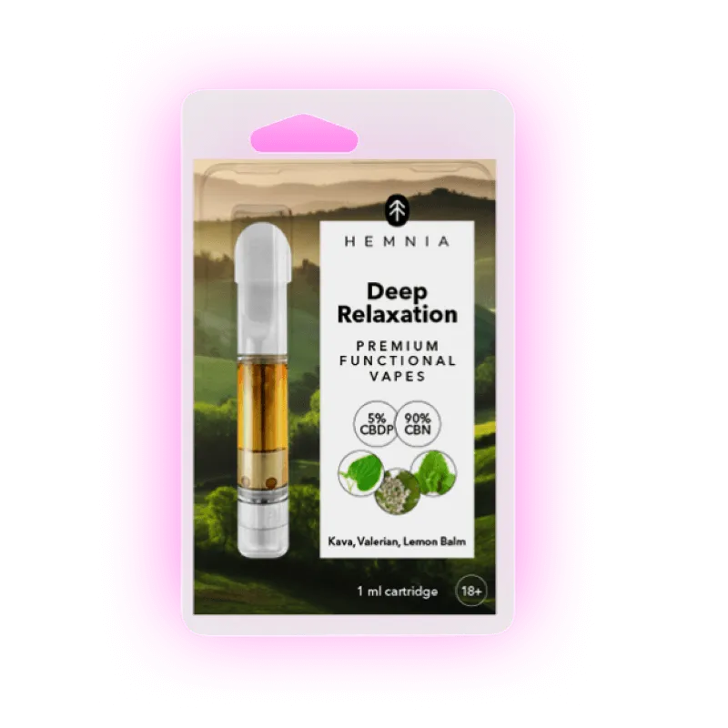 Kartusche mit Kava & Baldrian „Tiefenentspannung“-HHCFriends