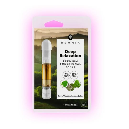 Kartusche mit Kava & Baldrian „Tiefenentspannung“-HHCFriends