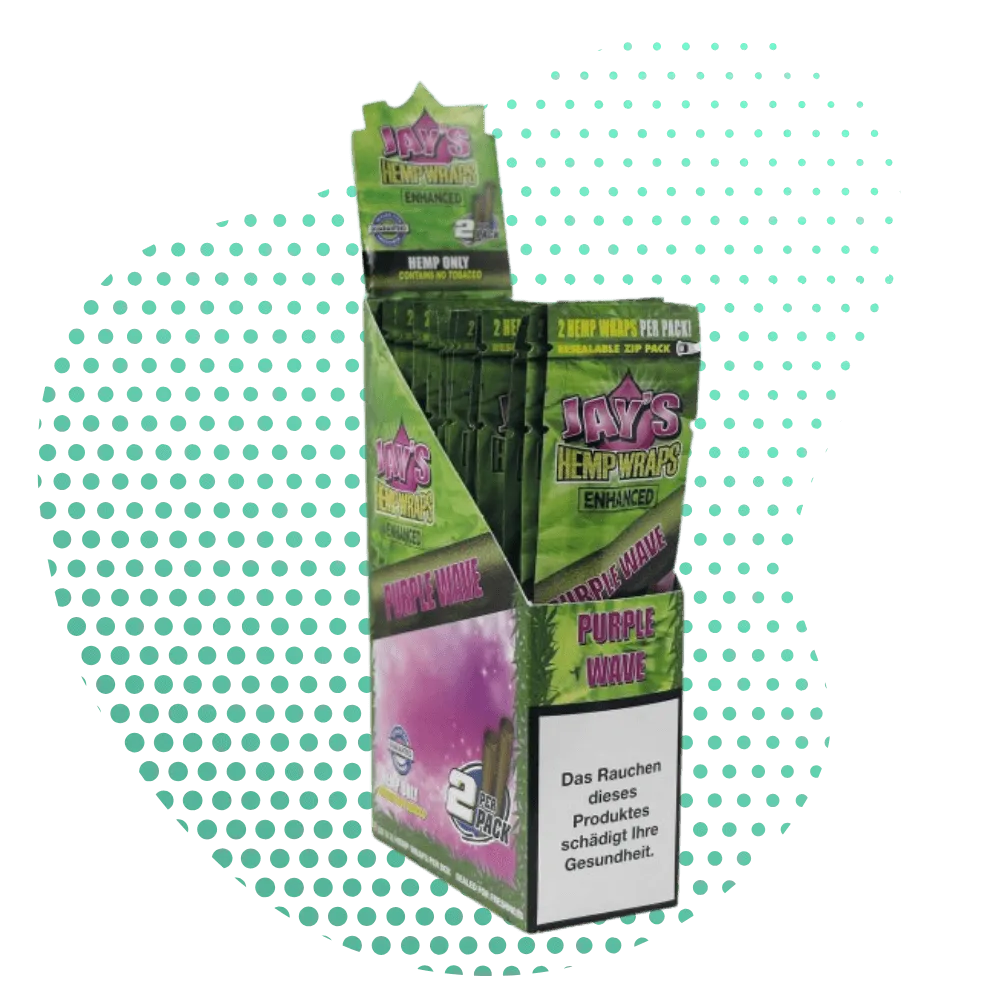 Juicy Hemp Wraps Purple Wave-HHCFriends