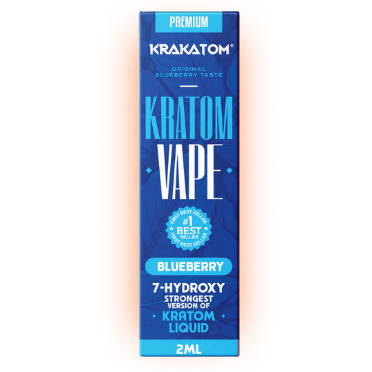 7-Hydroxy Kratom Vape - Blueberry 2ml