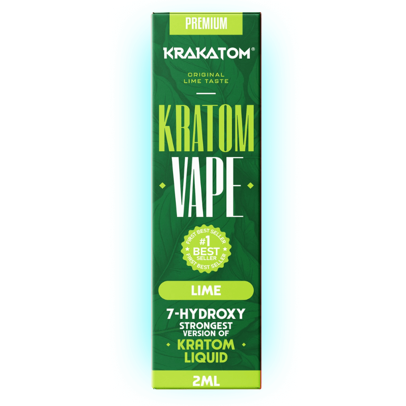 7-Hydroxy Kratom Vape - Lime 2ml