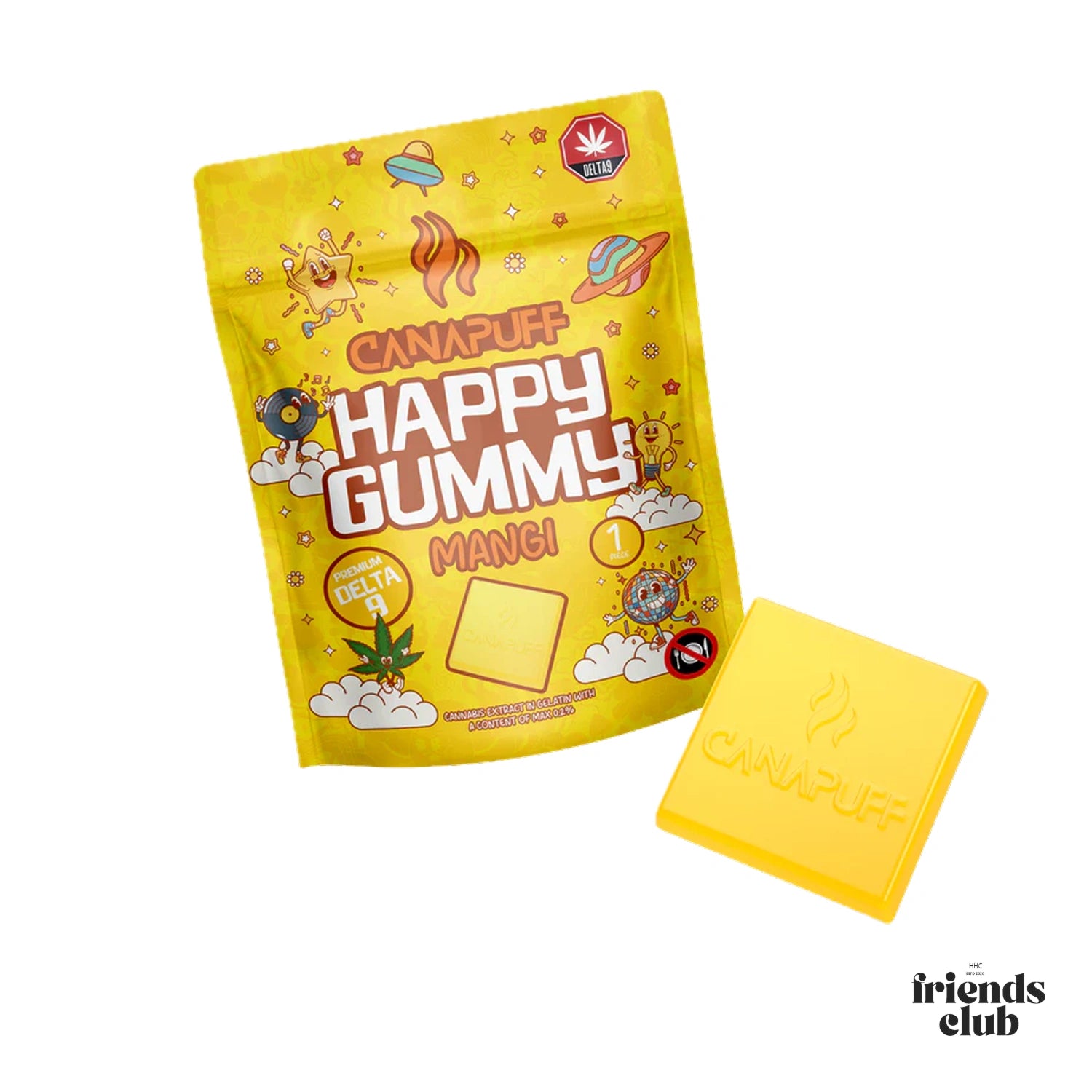 THC Aroma Gummies Mango