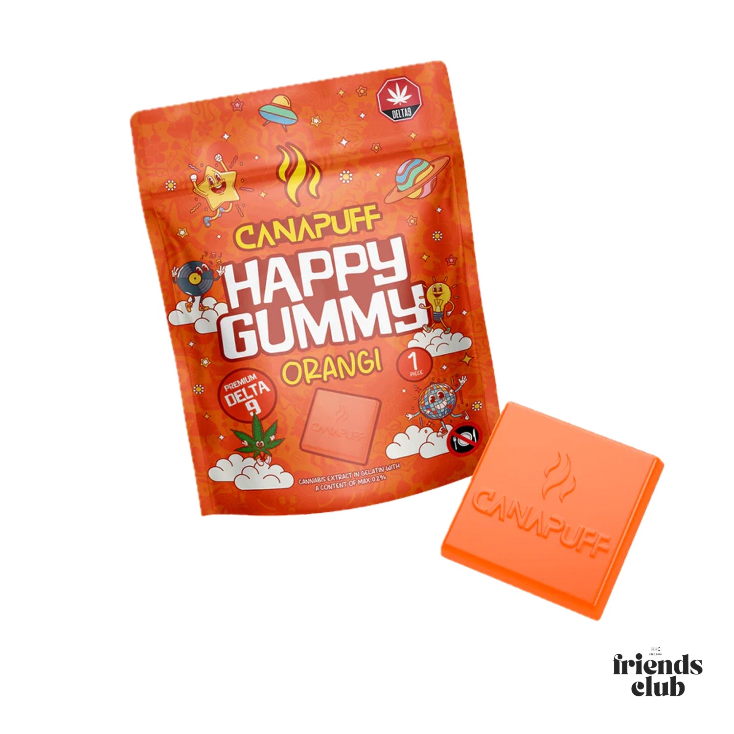 THC Aroma Gummies Orange 5Stk