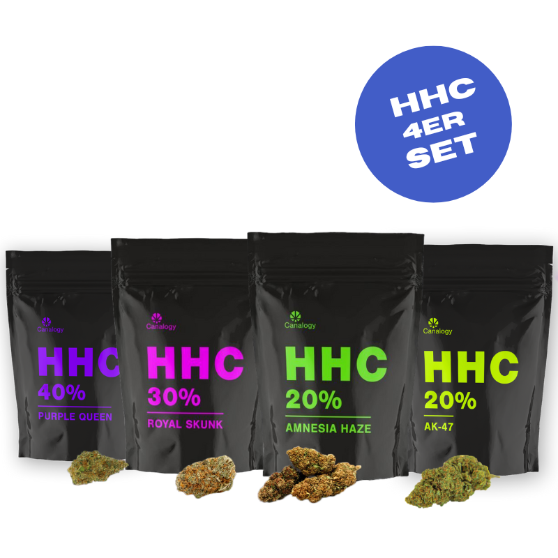 HHC knospen 4er Probierpaket cannabis