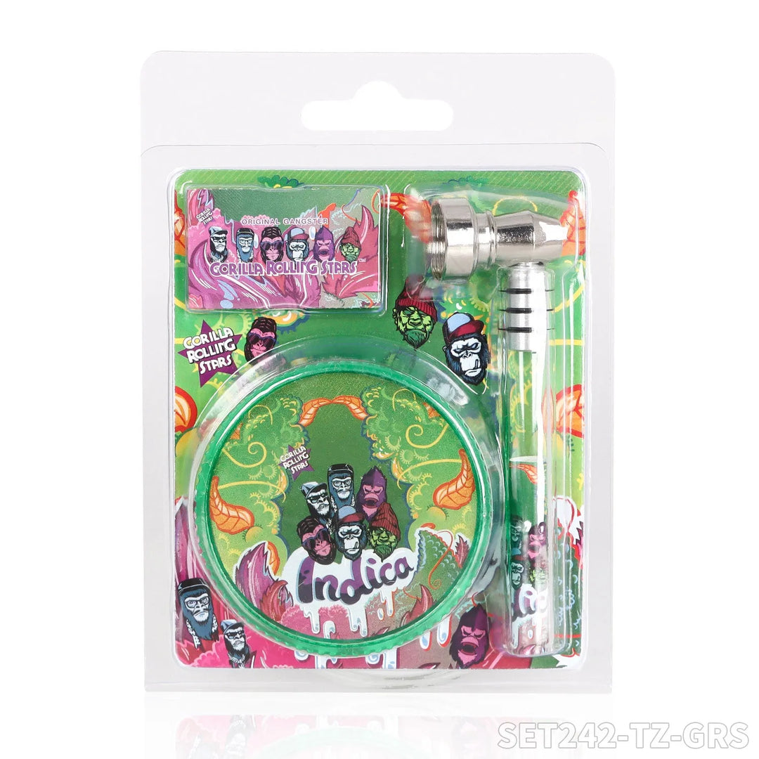 Gorilla Set - Glas Pfeife 3tlg.-HHCFriends