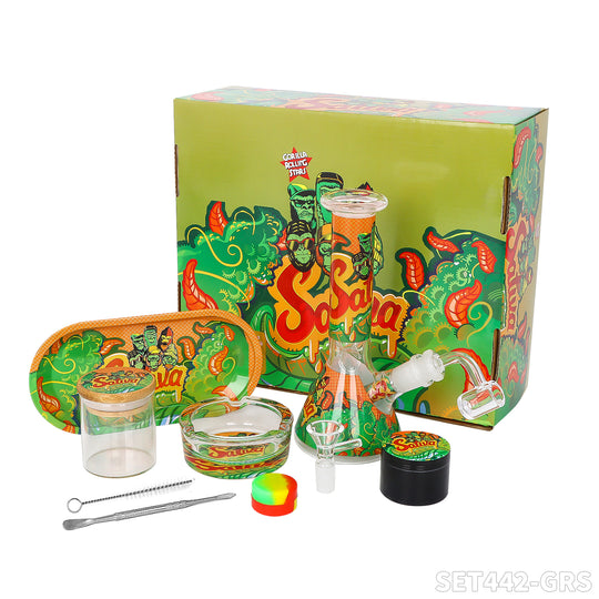 Gorilla Bong Set – Komplettes Raucherset 7tlg.