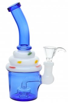 Glasbong "Ice Cream Waterpipe" – 15 cm