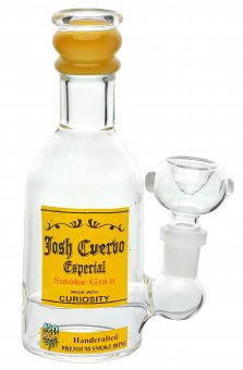 Glazen waterpijp "Josh Cuerbo Vodka" - 16 cm