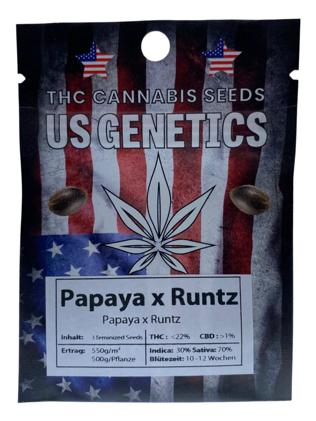 Cannabis Samen Papaya x Runtz US Genetics 3St.-HHCFriends
