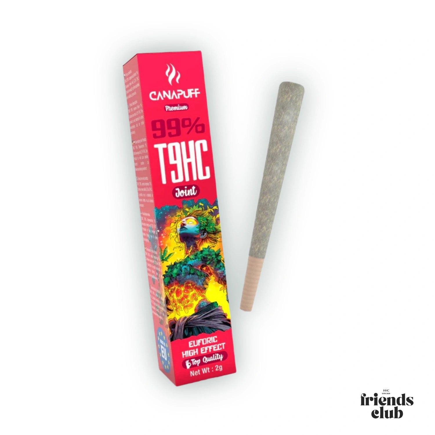 T9HC Joint Euforic 99% 2g HHCFriends