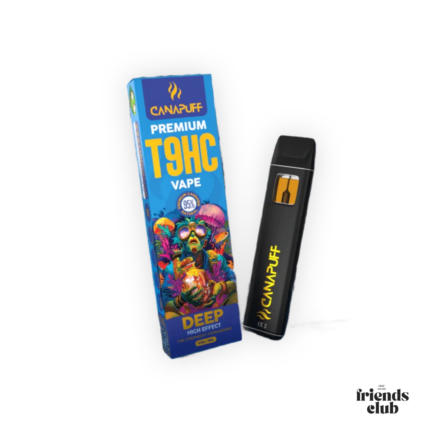 T9HC Vape Deep 95% 1ml