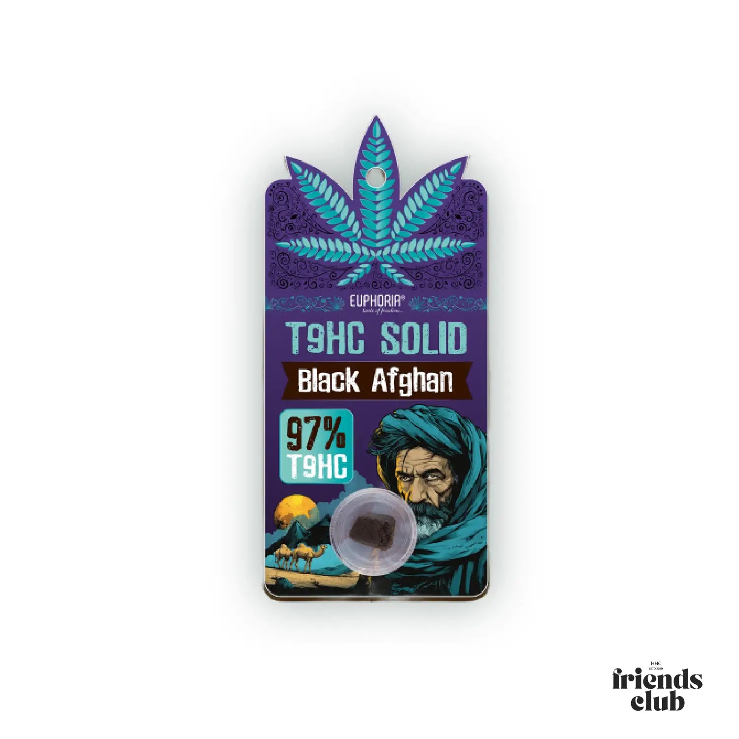 T9HC Hash Black Afghan 97% 1g