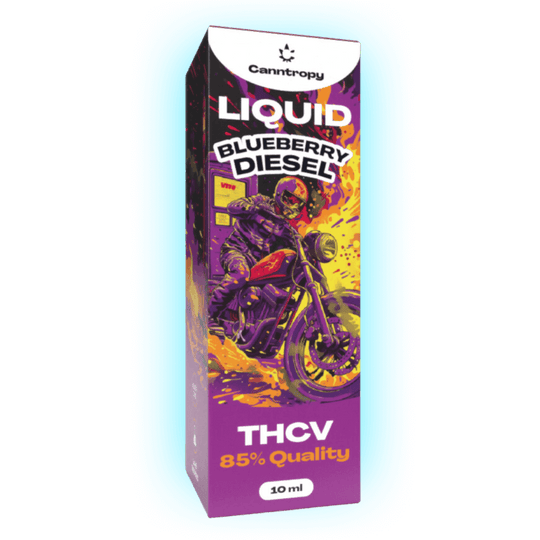 THC-V Liquid Blueberry Diesel 85% 10ml