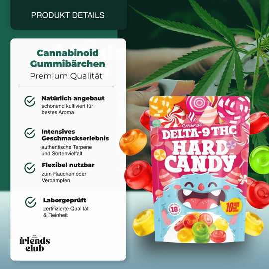 THC Hard Candy 5 Stück