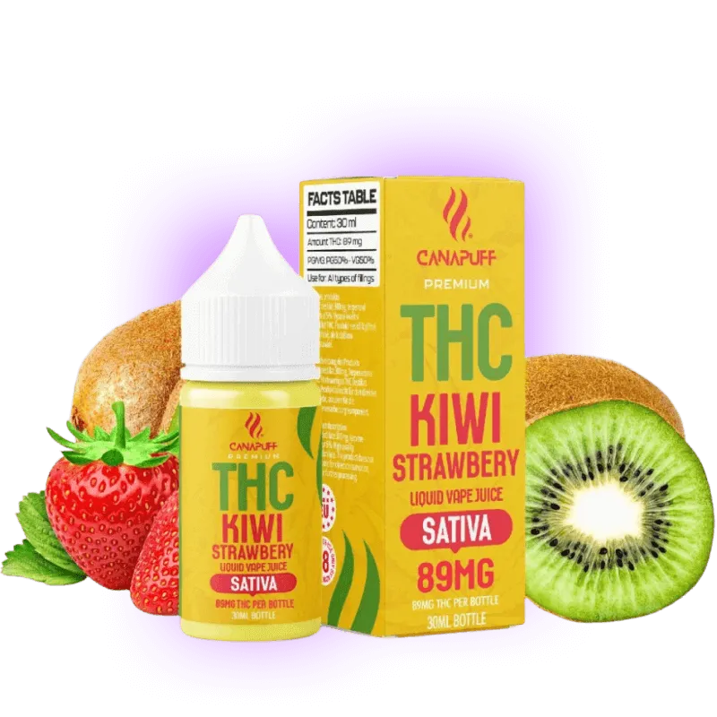 THC Liquid Kiwi Strawberry 89mg 30ml-HHCFriends