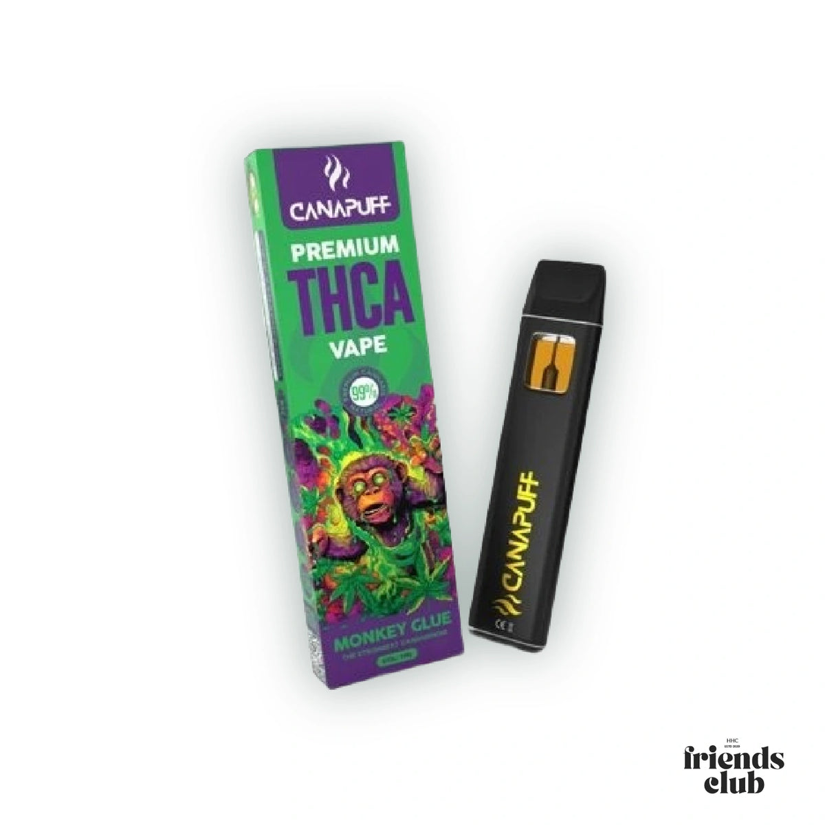 THCA Vape Monkey Glue 99 % Premium Vape 1 ml THCA Vape Monkey Glue 99 % Premium Vape 1 ml