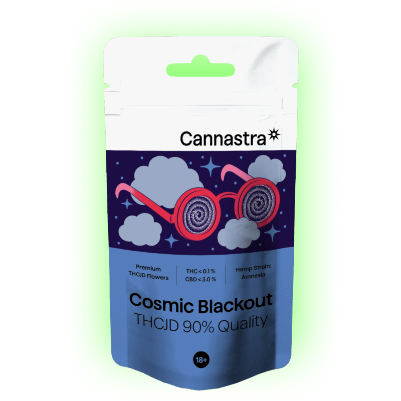 THC- JD Cosmic Blackout 90% Cannabis Blüten