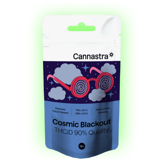 THC- JD Cosmic Blackout 90% Cannabis Blüten