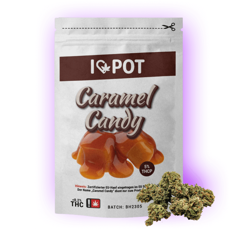 THC-P Blüte Caramel Candy 5%   THC FREE