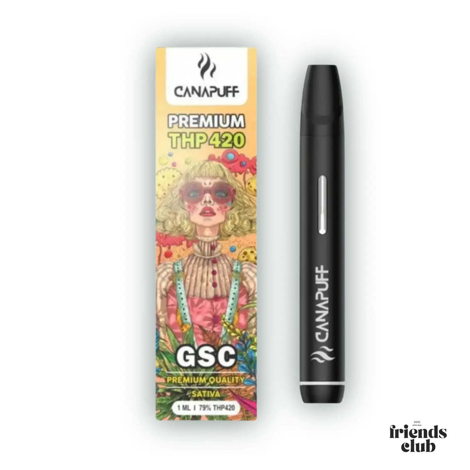 THP420 Vape - GSC 79% 1ml-HHCFriends